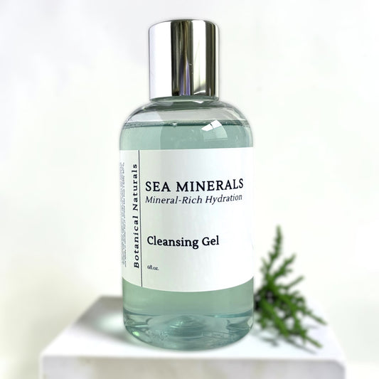 Sea Minerals Botanical Facial Cleanser | Balancing Irish Sea Moss & Blue Tansy