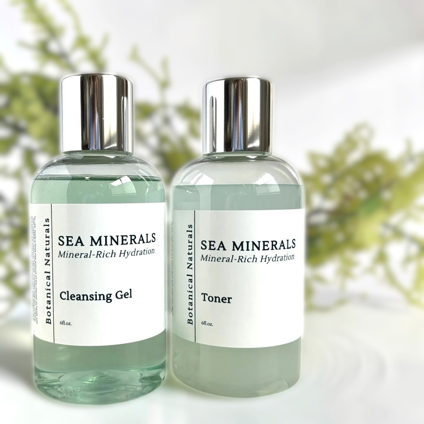 Sea Minerals Facial Cleanser & Toner  | Irish Sea Moss & Blue Tansy