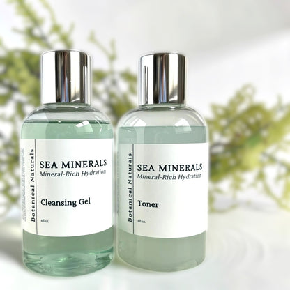 Sea Minerals Facial Cleanser & Toner  | Irish Sea Moss & Blue Tansy