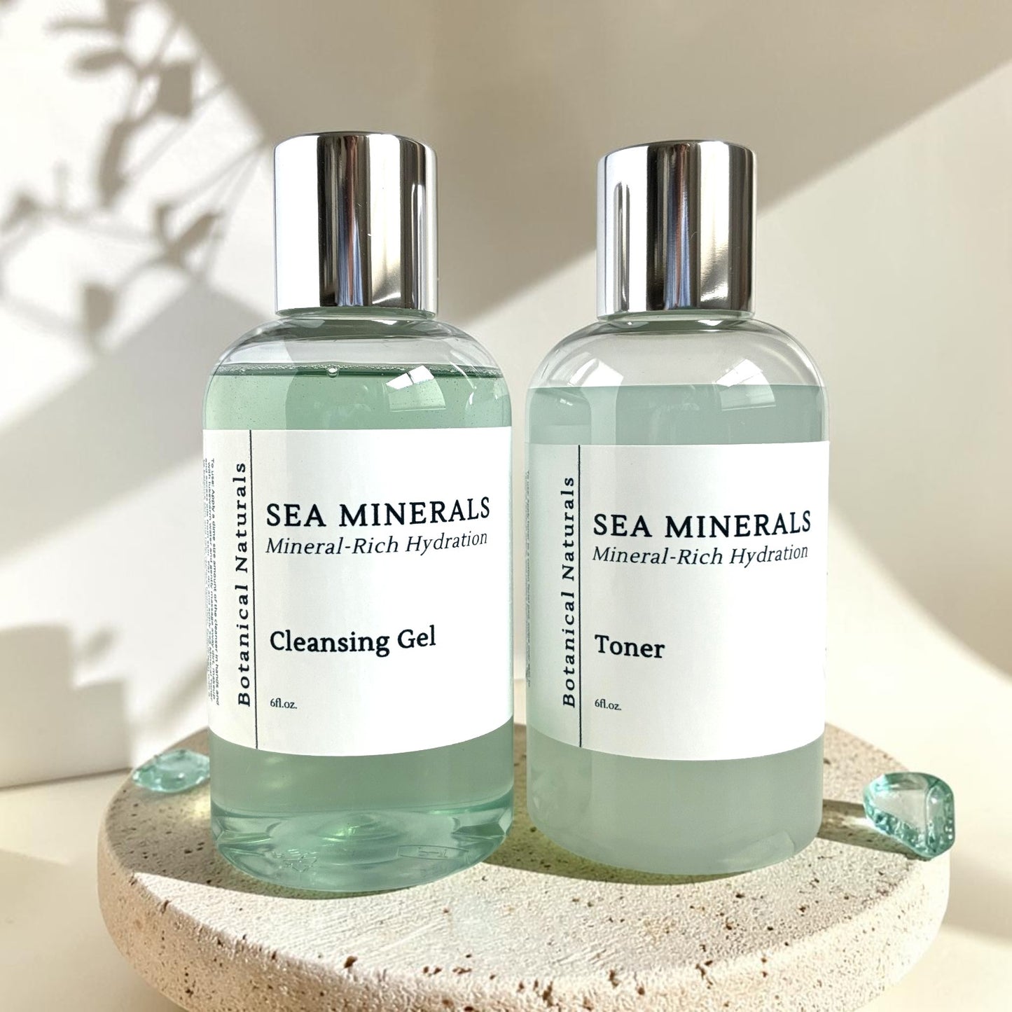 Sea Minerals & Blue Tansy Face Wash & Toner Set | Oily Combination Skin