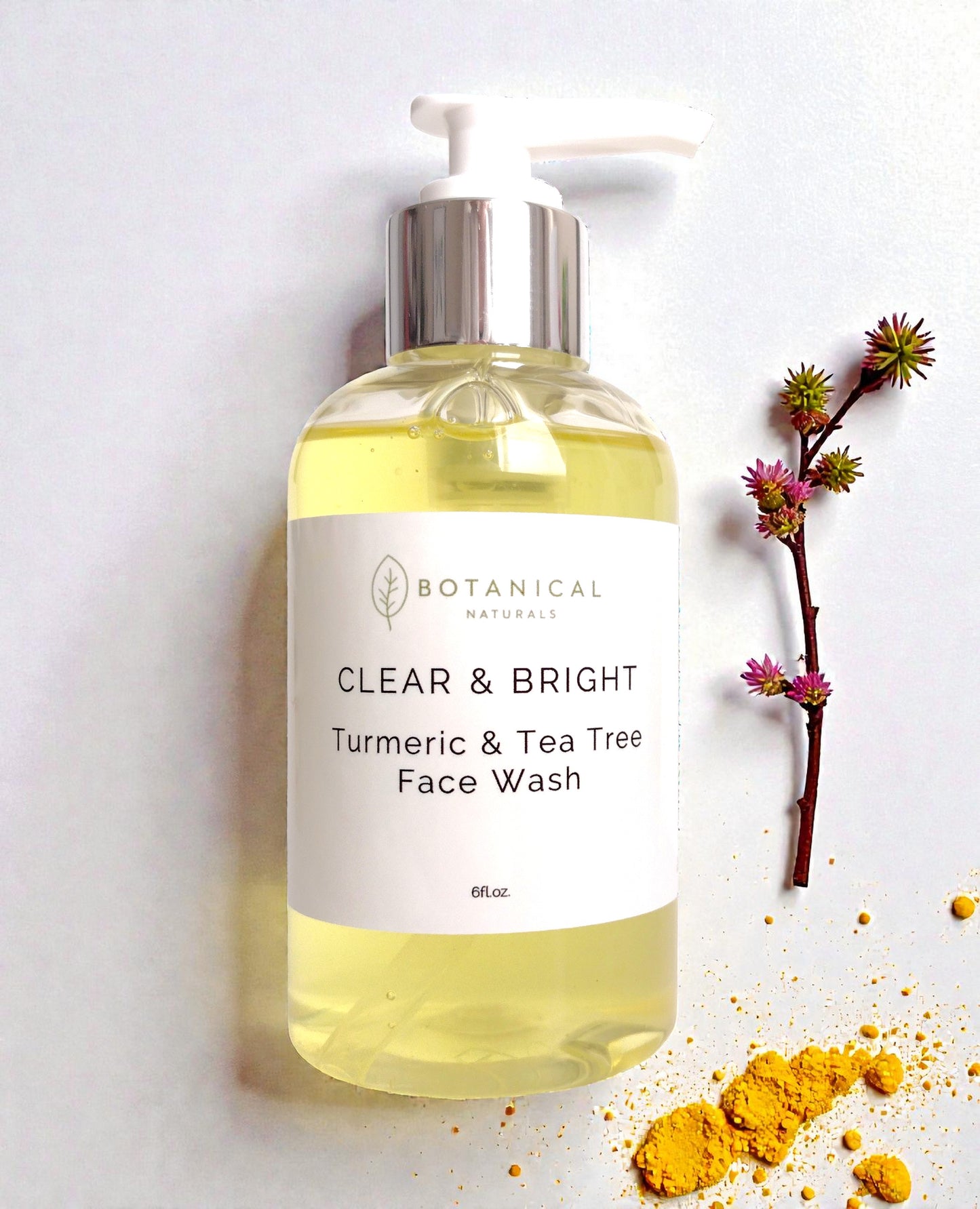 Turmeric & Tea Tree Clarifying Face Wash | Botanical Cleanser