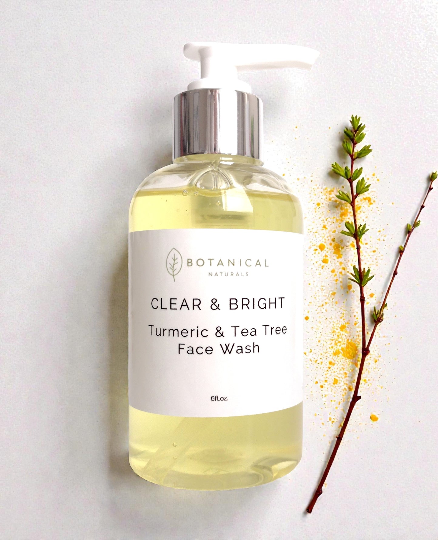 Turmeric & Tea Tree Clarifying Face Wash  & Toner Set
