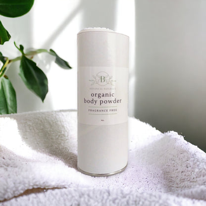 Organic Unscented Body & Diaper Powder Talc Free
