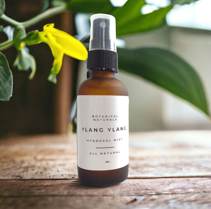 Ylang Ylang Hydrosol Facial & Body Mist | Romantic Botanical Aromatic Water